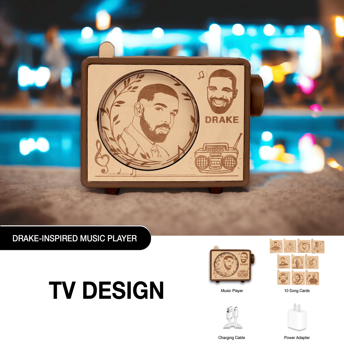 Drake-inspired Music Player | TV Design