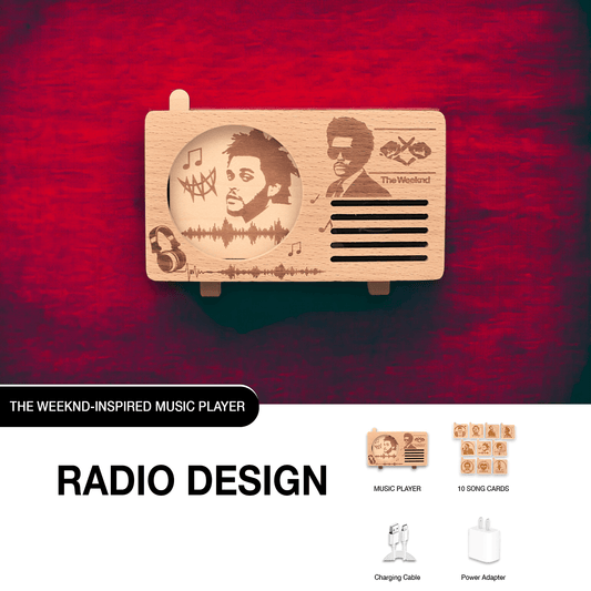 The Weeknd-inspired Music Player | Radio Design
