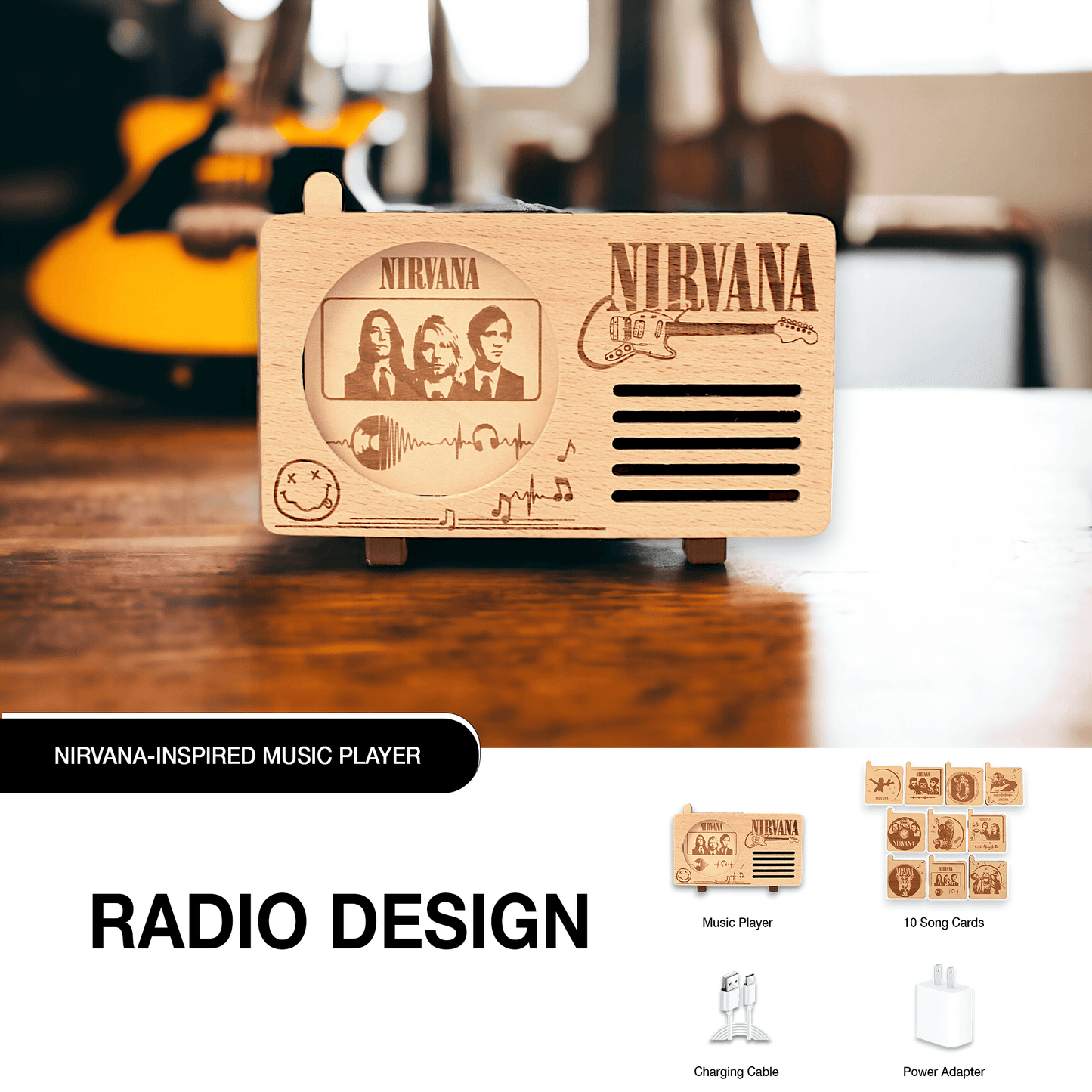 Nirvana-inspired Music Player | Radio Design