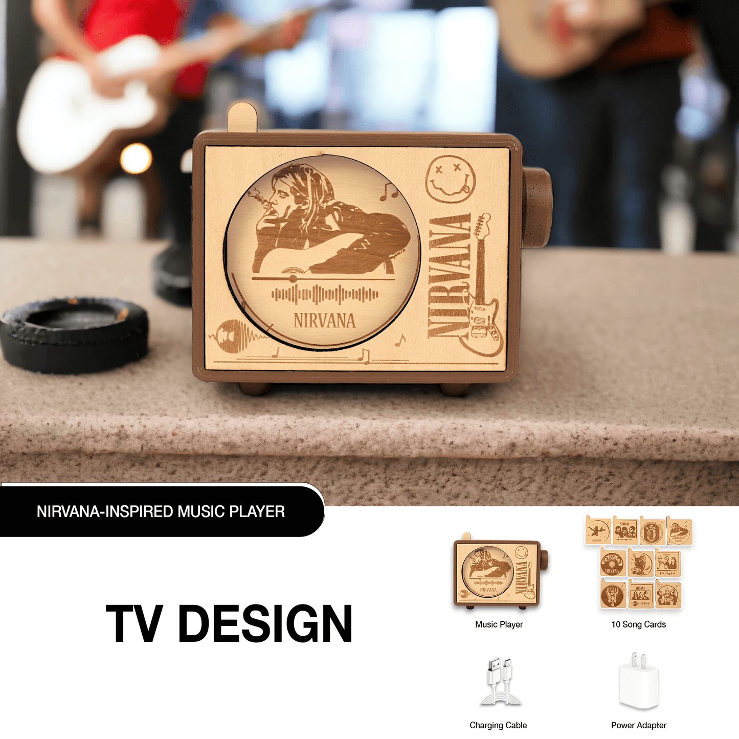 Nirvana-inspired Music Player | TV Design