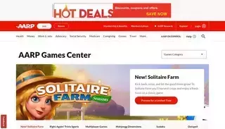 Aarp Free Online Games - Internet Game Sites, Play Puzzles, Cards, Brain Games
