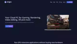 Air Gpu Your Cloud PC for Gaming, Rendering, Video Editing - airgpu