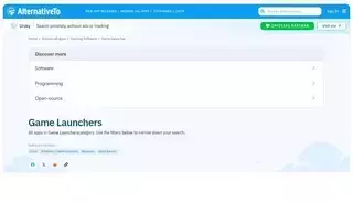 Alternative To Game Launchers | AlternativeTo