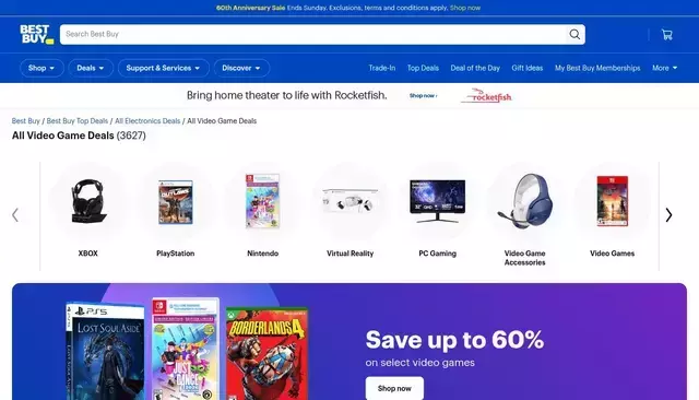 bestbuy.com homepage screenshot