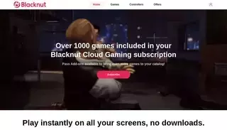 Black Nut Blacknut - This is the Cloud Gaming experience