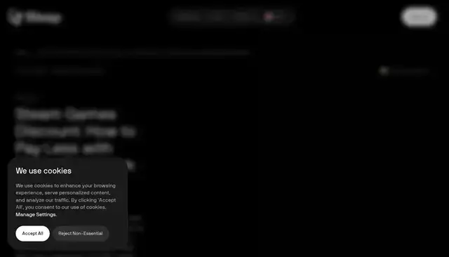 bleap.finance homepage screenshot