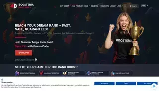 Booster IA Welcome to Boosteria - Multi-Boosting Project №1