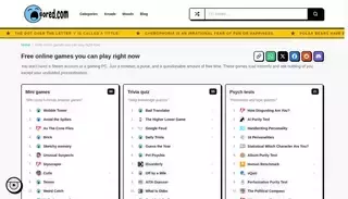 Bored Free online games, play instantly in your browser | BORED