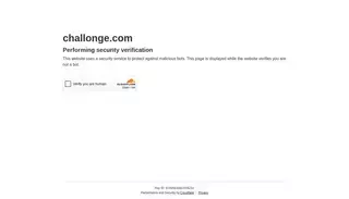 Chal Long E Challonge - Tournament Brackets - Single & Double Elimination, Round Robin, Swiss, Group Stage