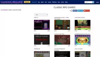 Classic Reload Play Free Classic rpg Games | ClassicReload.com