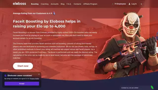eloboss.net homepage screenshot