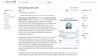 Wikipedia Role-playing video game - Wikipedia