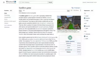 Wikipedia Sandbox game - Wikipedia