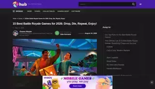 En Eba 15 Best Battle Royale Games to Test Your Survival Skills in 2026