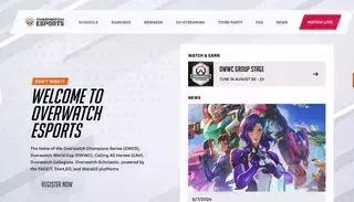 Over Watch Overwatch Esports