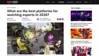 E Sports Insider What are the best platforms for watching esports in 2026?