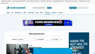 Eurogamer Video Game Reviews | Eurogamer.net