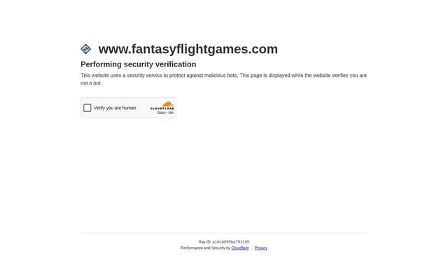 fantasyflightgames.com homepage screenshot