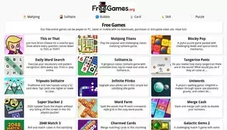 Free Games Play 100% Free Games | Instant & Online | FreeGames.org