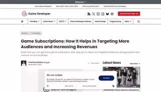 Game Developer Game Subscriptions: How It Helps in Targeting More Audiences and Increasing Revenues