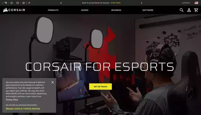gamersensei.com homepage screenshot