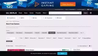 Gg Best Free Games in 2026 🎮 Track all F2P games with GG.deals