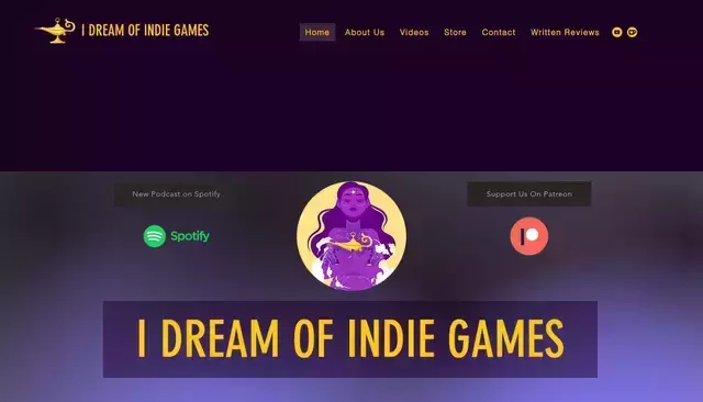 idreamofindie.com homepage screenshot