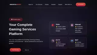 Immortal Boost Immortalboost: Elo Boosting Service for Games - Safe & Secure