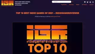 Indie Game Reviewer Top 10 Best Indie Games of 2021 - IndieGameReviewer