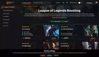 Instant Carry League of Legends Boosting - Buy LoL Boost Services
