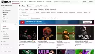 Itch Top free games - itch.io