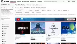 Itch Top Role Playing games - itch.io