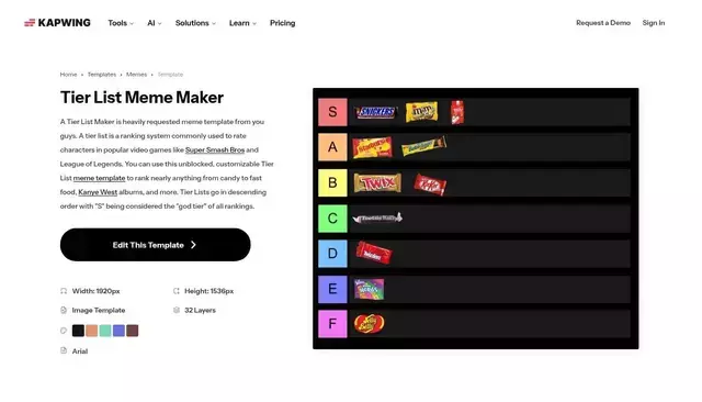 kapwing.com homepage screenshot