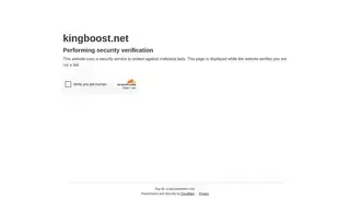 King Boost Kingboost Official Website — Safe&Cheapest Boosting | Kingboost.net