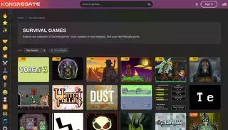 Kong Re Gate Survival Games | Kongregate
