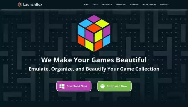 launchbox-app.com homepage screenshot