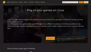 Lutris Lutris - Open Gaming Platform