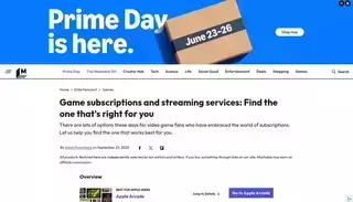 Mash Able Game subscriptions and streaming services: Find the right one for you | Mashable
