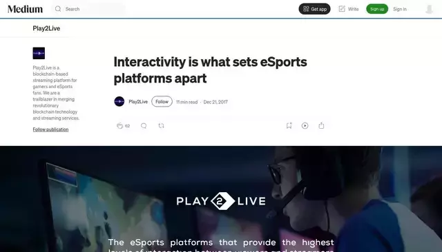 medium.com homepage screenshot
