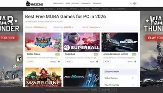 Mmo Bomb Best Free MOBA Games for PC in 2026