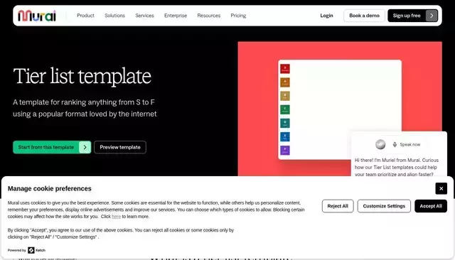 mural.co homepage screenshot