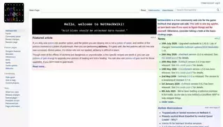 Nethack Wiki NetHackWiki, the NetHack wiki