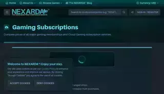 Nex Arda Subscriptions - NEXARDA™ - The Video Game Price Comparison Website!