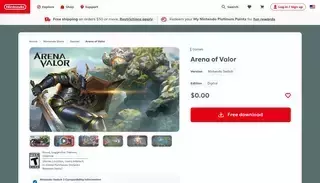 Nintendo Arena of Valor for Nintendo Switch - Nintendo Official Site