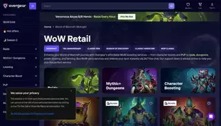 Over Gear Buy WoW Boost, Professional World of Warcraft Boosting Service at Overgear.com