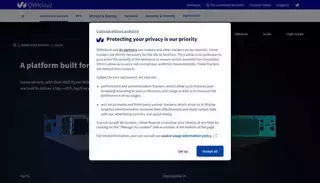 Ovh Cloud Dedicated game server | Game server | OVHcloud Asia