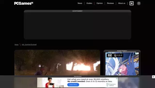 pcgamesn.com homepage screenshot