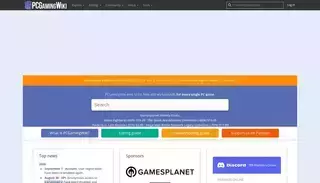 Pc Gaming Wiki PCGamingWiki PCGW - an encyclopedia of PC game fixes