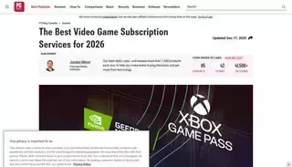 Pcmag The Best Video Game Subscription Services for 2026 | PCMag