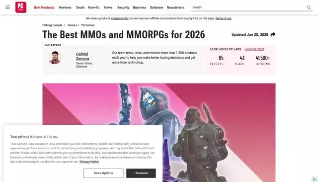 pcmag.com homepage screenshot